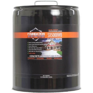 The Best Concrete Sealer Option: Foundation Armor SX5000 Water Based Concrete Sealer