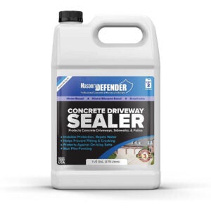 The Best Concrete Sealer Option: MasonryDefender Penetrating Concrete Sealer