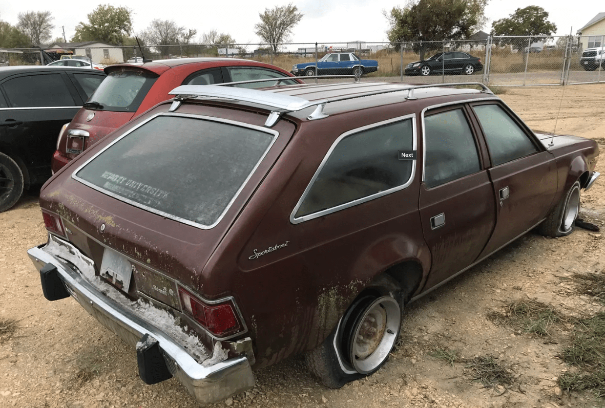 1975 AMC Hornet rear 3/4