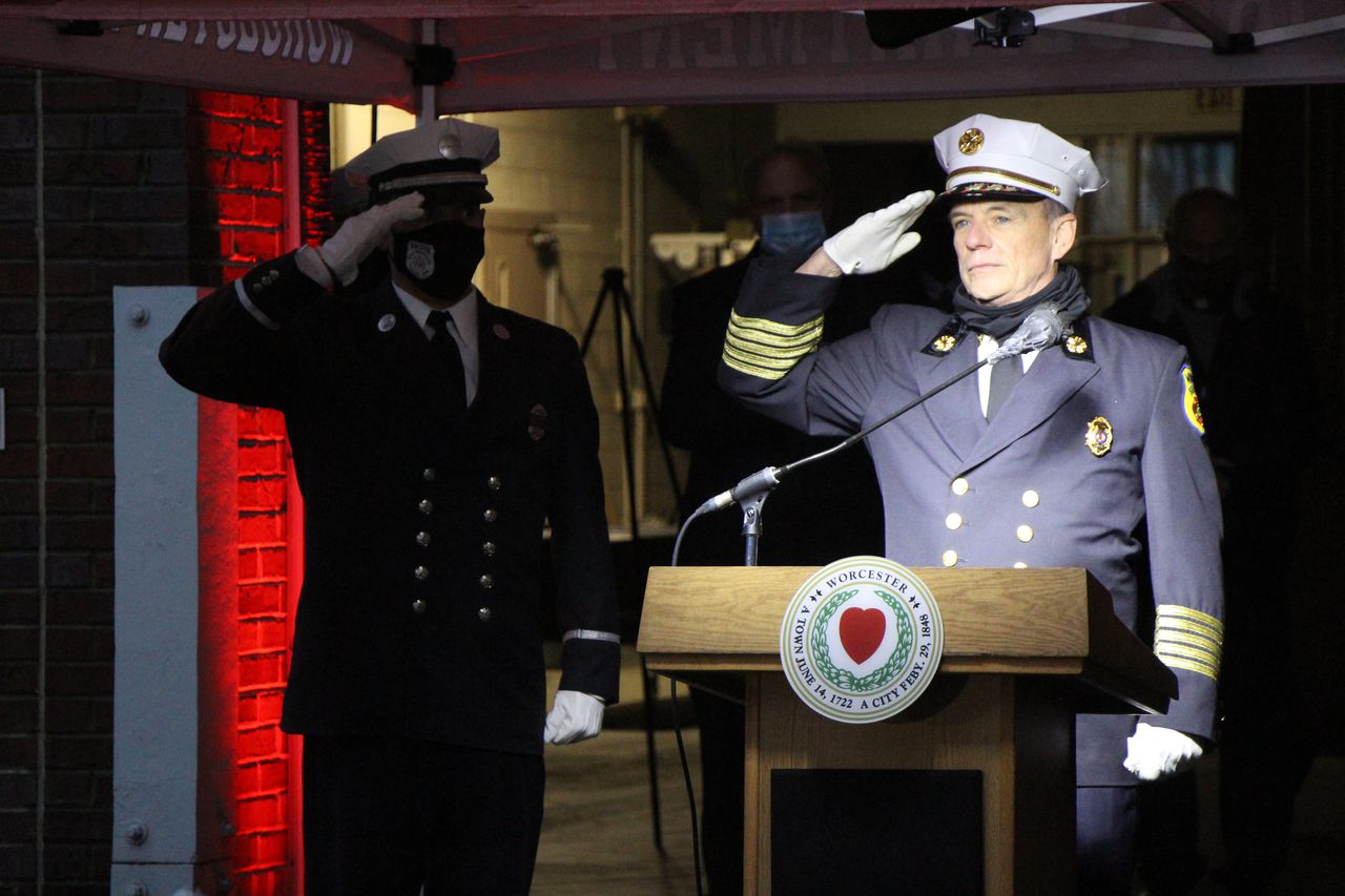 ‘The embodiment of heroism;’ Worcester Fire Lt. Jason Menard remembered 1 year after death saving fellow firefighter in blaze