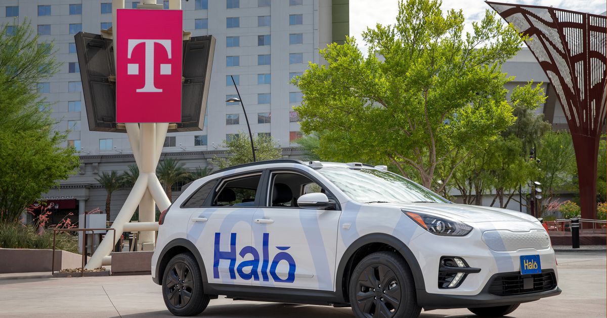 Driverless car provider Halo launches in Las Vegas on T-Cellular 5G