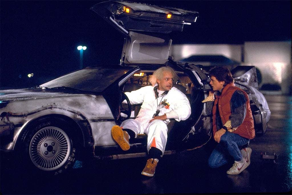 Back to the Future - Doc Marty and DeLorean