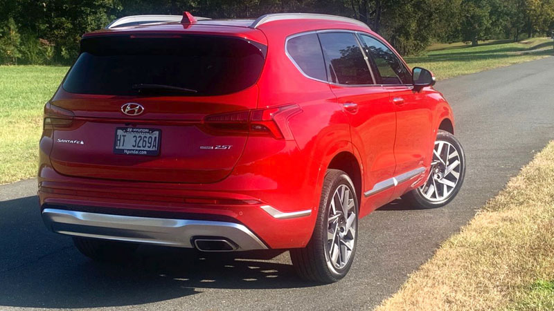 2023 Hyundai Santa Fe rear